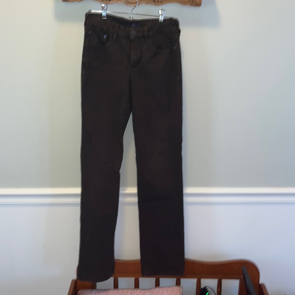 Brown NYDJ Jeans in size 2 Lift and Tuck technology
